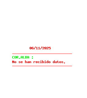 COR.ALBA. Pulsa para 5 días
